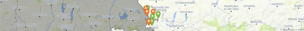Map view for Pharmacies emergency services nearby Göming (Salzburg-Umgebung, Salzburg)